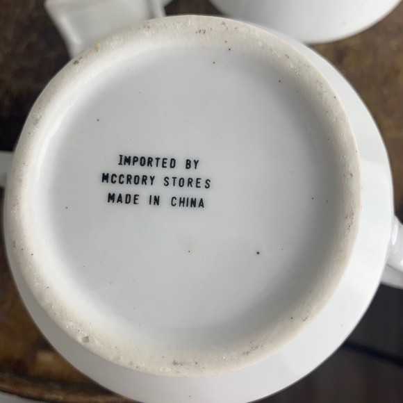 McCrory Stores 1994~6 Pc Condiment Set~Sugar Creamer Salt Pepper Packet Holder - Picture 7 of 9